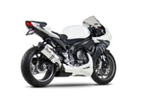 Yoshimura USA GSX-R600/750 11-22 R-77 Stainless Slip-On Exhaust, W/ Stainless Muffler | 1160020520