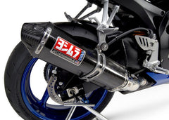 Yoshimura USA GSX-R600/750 08-10 TRC Stainless Slip-On Exhaust, W/ Carbon Fiber Muffler | 1170272