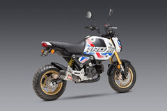 Yoshimura USA Grom 2022-23 RS-9T Stainless Slip-On Exhaust, W/ Stainless Muffler | 12122BR520