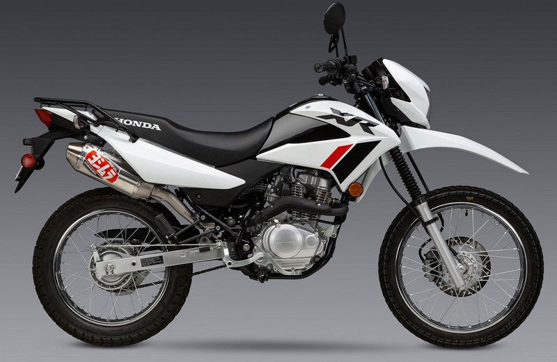 Yoshimura USA Honda XR150L Enduro Series RS-2 SO SS/AL/SS EXHAUST DIRT SLIP-ONS | 12149BC350