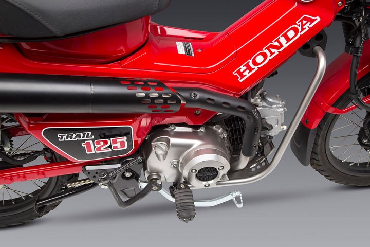 Yoshimura USA Trail 125 2021 Race Straight Cyclone Full System Exhaust | 121600K500