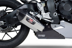 Yoshimura USA CBR1000RR/Abs 12-13 Race R-77 Stainless Slip-On Exhaust, W/ Stainless Muffler | 1220020520