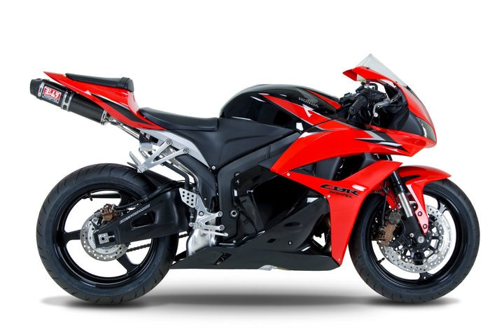 Yoshimura USA CBR600Rr 09-22 RS-5 Stainless Slip-On Exhaust, W/ Carbon Fiber Muffler | 1228272