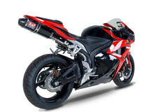 Yoshimura USA CBR600Rr 09-22 RS-5 Stainless Slip-On Exhaust, W/ Carbon Fiber Muffler | 1228272