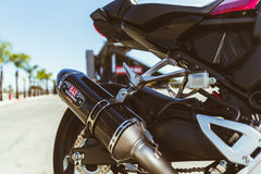 Yoshimura USA CB300R 19-21 Race R-77 Stainless Full Exhaust, W/ Carbon Fiber Muffler | 12310AJ220