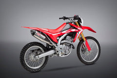 Yoshimura USA CRF250L/Rally 17-20 Race RS-4 Stainless Slip-On Exhaust, W/ Stainless Muffler | 123402D520