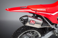 Yoshimura USA CRF250L/Rally 17-20 Race RS-4 Stainless Slip-On Exhaust, W/ Stainless Muffler | 123402D520
