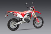 Yoshimura USA Honda CRF450L/X 19-22 Race RS-4 Stainless Full System W/ Al Muffler (International Models Only) | 124500D320