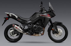 Yoshimura USA Honda Transalp 750 Street Series RS-12 ADV SO SS/SS/CF EXHAUST STREET SLIP-ONS | 12755BS520