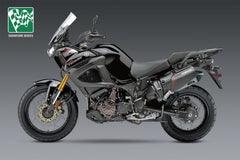 Yoshimura USA Super Tenere 12-22 RS-4T Stainless Slip-On Exhaust, W/ Stainless Muffler | 13120HD520