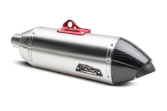 Yoshimura USA Super Tenere 12-22 RS-4T Stainless Slip-On Exhaust, W/ Stainless Muffler | 13120HD520