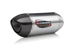 Yoshimura USA YZF-R1/M/S 15-19 Alpha Stainless Slip-On Exhaust, W/ Stainless Muffler | 13141EM520