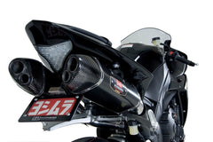 Yoshimura USA YZF-R1 09-14 TRC-D Stainless Slip-On Exhaust, W/ Carbon Fiber Mufflers | 1314212