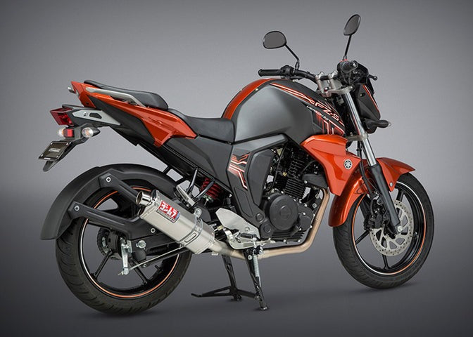 Yoshimura USA FZ-S 2.0 16 Race TRS Stainless Full Exhaust, W/ Stainless Muffler | 13200A6550
