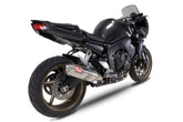 Yoshimura USA FZ1 06-13 TRC Stainless Slip-On Exhaust, W/ Stainless Muffler | 1321275