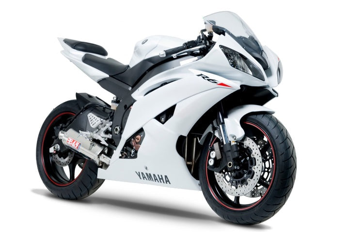 Yoshimura USA YZF-R6V 06-16 TRS Stainless Slip-On Exhaust, W/ Stainless Muffler | 1362265