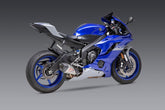 Yoshimura USA YZF-R6V 06-20 At2 Stainless Slip-On Exhaust, W/ Stainless Muffler | 13630BP521