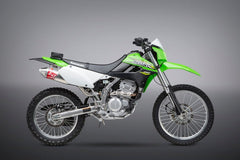 Yoshimura USA KLX250S/Sf 09-20 / KLX300S/Sm 21-23 Race RS-2 Stainless Slip-On Exhaust, W/ Aluminum Muffler | 14301BC350