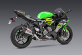 Yoshimura USA ZX-6R 19-23 At2 Stainless 3/4 Exhaust, W/ Stainless Muffler | 14642CP521