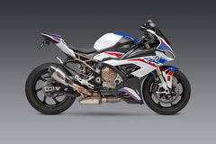 Yoshimura USA S1000RR 20-21 Street Alpha T Slip-On Titanium Exhaust, W/ Titanium Muffler | 15204MP720
