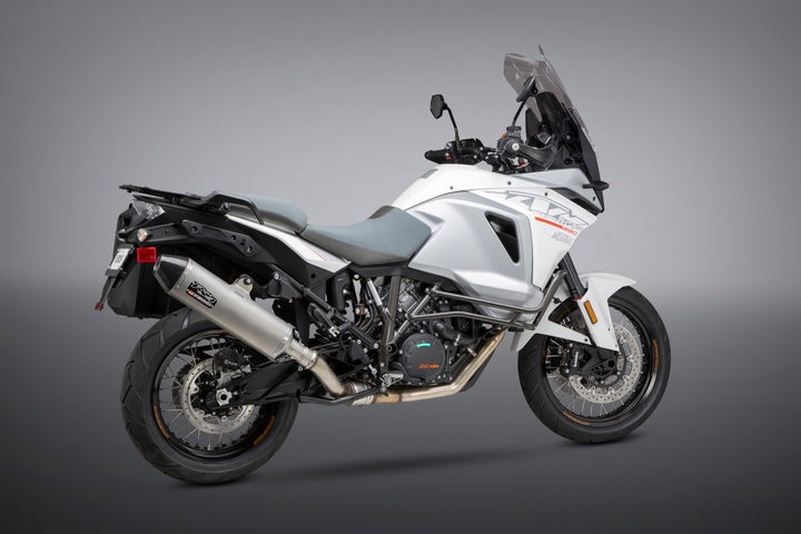 Yoshimura USA 1090/1190/1290 Adventure RS-4 Stainless Slip-On Exhaust, W/ Stainless Muffler | 16190BD520