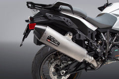 Yoshimura USA 1090/1190/1290 Adventure RS-4 Stainless Slip-On Exhaust, W/ Stainless Muffler | 16190BD520