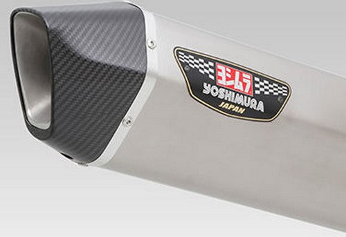 YOSHIMURA STREET SPORTS FULL EXHAUST SYSTEM HEPTA FORCE CARBON END TMAX530 (ABS) (STC) - TITANIUM COVER CARBON END | 170-389-C08G0
