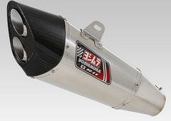 YOSHIMURA STREET SPORTS SLIP-ON R-11 DUAL EXIT GSX-R600/750 11- (SS) - STAINLESS COVER | 170-571-5550
