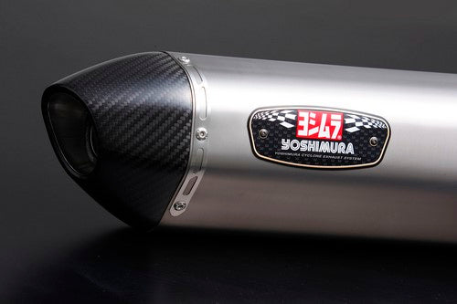 YOSHIMURA STREET SPORTS FULL SYSTEM R-77S GSX-R125/S125 17 (STC) - TITANIUM COVER CARBON END | 180A-524-5180