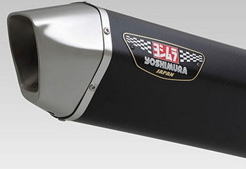 YOSHIMURA EEC SLIP-ON HEPTA FORCE STAINLESS END V-STROM1000 14-16 (SMS) - METAL MAGIC COVER, STAINLESS END | 1A0-195-L02C0