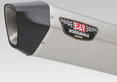 YOSHIMURA EEC SLIP-ON HEPTA FORCE CARBON END V-STROM1000 14-16 (SSC) - STAINLESS STEEL COVER | 1A0-195-L05G0