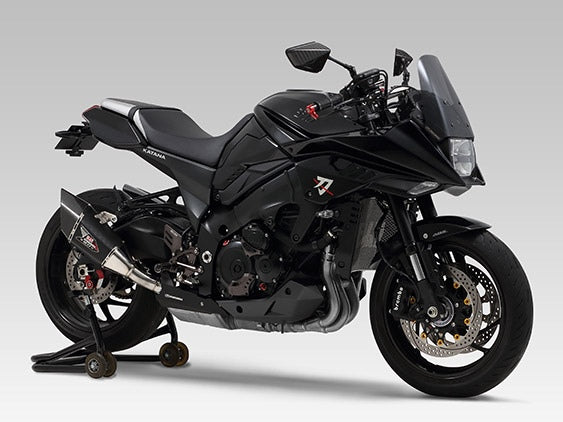 Yoshimura EEC Slip-on R-11Sq KATANA 2019, STB | 1F0-199-L16G0