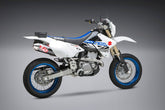 Yoshimura USA DR-Z400S/Sm 00-23 RS-2 Stainless Full Exhaust, W/ Carbon Fiber Muffler | 216600C250