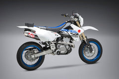 Yoshimura USA DR-Z400S/Sm 00-23 RS-2 Stainless Full Exhaust, W/ Carbon Fiber Muffler | 216600C250