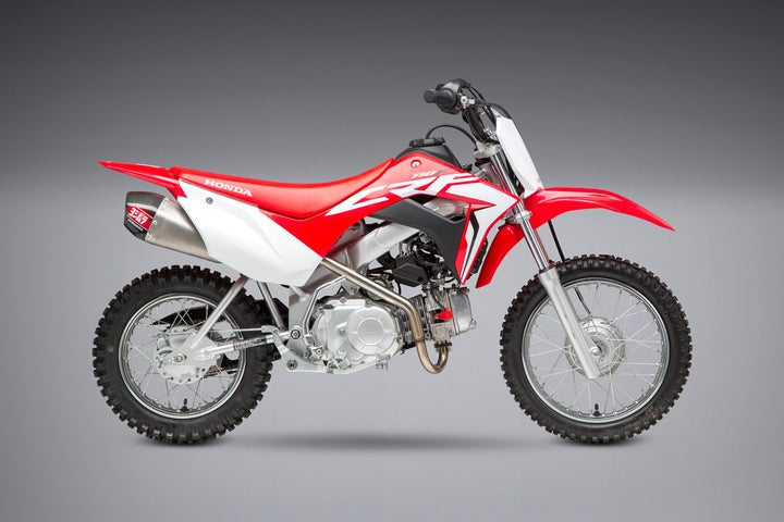 Yoshimura USA CRF110F 19-23 RS-9T Stainless Full Exhaust, W/ Stainless Muffler | 221110R520