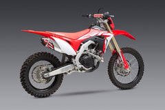 Yoshimura USA CRF450X 19-23 RS-4 Stainless Full Exhaust, W/ Aluminum Muffler | 224500D320