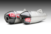 Yoshimura USA CRF450R/Rx 19-20 / CRF450R-S 2022 RS-9T Stainless Slip-On Exhaust, W/ Stainless Mufflers | 225842R520