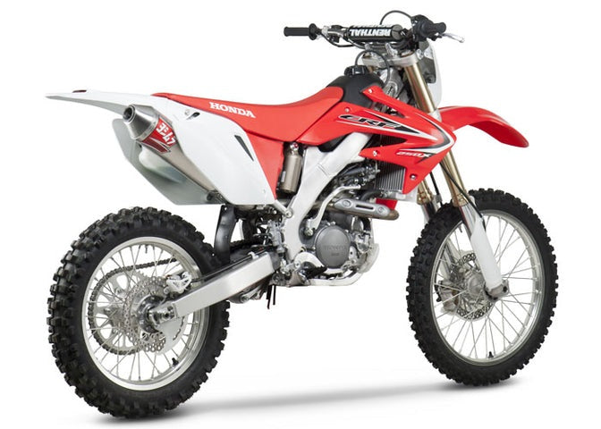 Yoshimura USA CRF250X 04-17/CRF250R 04-05 RS-2 Stainless Slip-On Exhaust, W/ Aluminum Muffler | 2280713