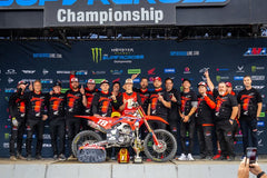 Yoshimura USA CRF250R/Rx 22-23 RS-12 Titanium Full Exhaust, W/ Titanium Muffler | 228451S720