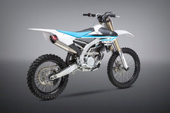 Yoshimura USA YZ250F 14-18/YZ250Fx/Wr250F 15-18 RS-4 Stainless Full Exhaust, W/ Aluminum Muffler | 231010D321