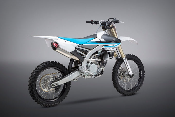 Yoshimura USA YZ250F 14-18/ YZ250Fx/Wr250F 15-18 RS-4 Stainless Slip-On Exhaust, W/ Aluminum Muffler | 231012D320