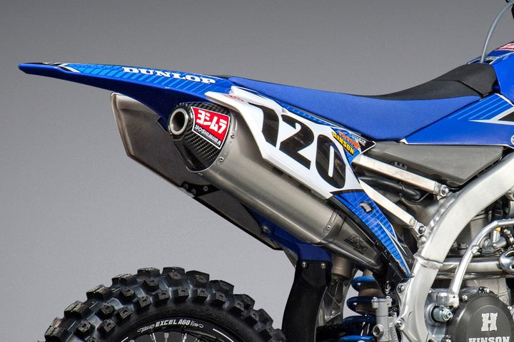 Yoshimura USA YZ450F 14-17 RS-4 Stainless Full Exhaust, W/ Aluminum Muffler | 234810D321