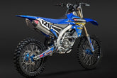 Yoshimura USA YZ450F 14-17/Fx 16-17/Wr450F 16-18 RS-4 Stainless Slip-On Exhaust, W/ Aluminum Muffler | 234812D321