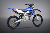 Yoshimura USA YZ450F 18-19 / Wr450F 19-20 / YZ450Fx 19 RS-4 Titanium Full Exhaust, W/ Carbon Fiber Muffler | 234821D220