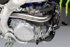 Yoshimura USA YZ450F 20-22 RS-12 Stainless Full Exhaust, W/ Aluminum Muffler | 234830S320