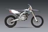 Yoshimura USA YZ450F 18-22 / Wr450F 19-22 / YZ450Fx 19-22 RS-4 Stainless Slip-On Exhaust, W/ Aluminum Muffler | 234832D320