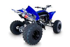 Yoshimura USA YFZ450R/X 09-14 RS-2 Stainless Slip-On Exhaust, W/ Aluminum Muffler | 2376703