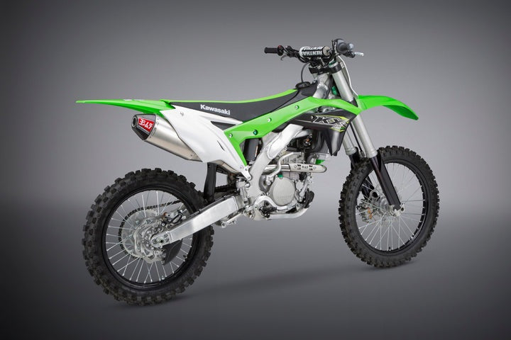 Yoshimura USA KX250F 17-20 RS-4 Stainless Full Exhaust, W/ Aluminum Muffler | 242930D320