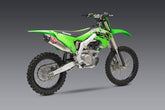 Yoshimura USA KX250/X 21-23 RS-12 Stainless Full Exhaust, W/ Aluminum Muffler | 242940S320