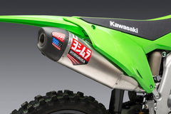 Yoshimura USA KX250/X 21-23 RS-12 Stainless Full Exhaust, W/ Aluminum Muffler | 242940S320